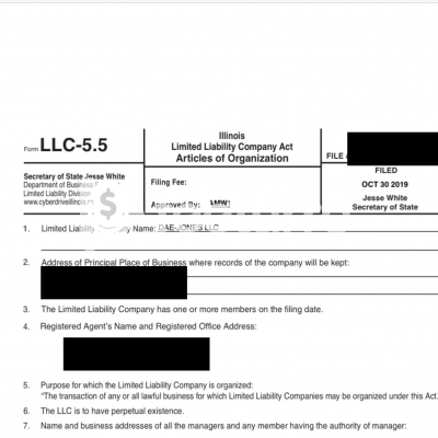 Set your music name up as a business